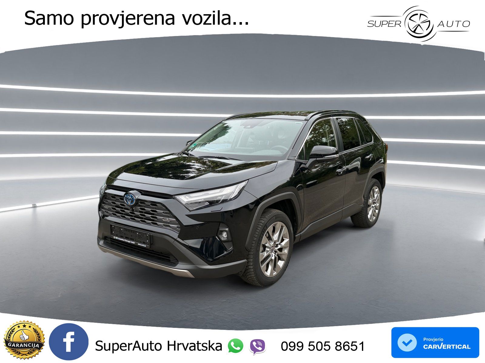 Toyota RAV4 2.5 (222 KS) Hybrid E-Four e-CVT LED+GR SJED+ACC