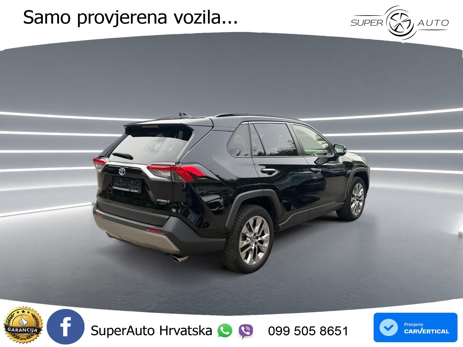 Toyota RAV4 2.5 (222 KS) Hybrid E-Four e-CVT LED+GR SJED+ACC