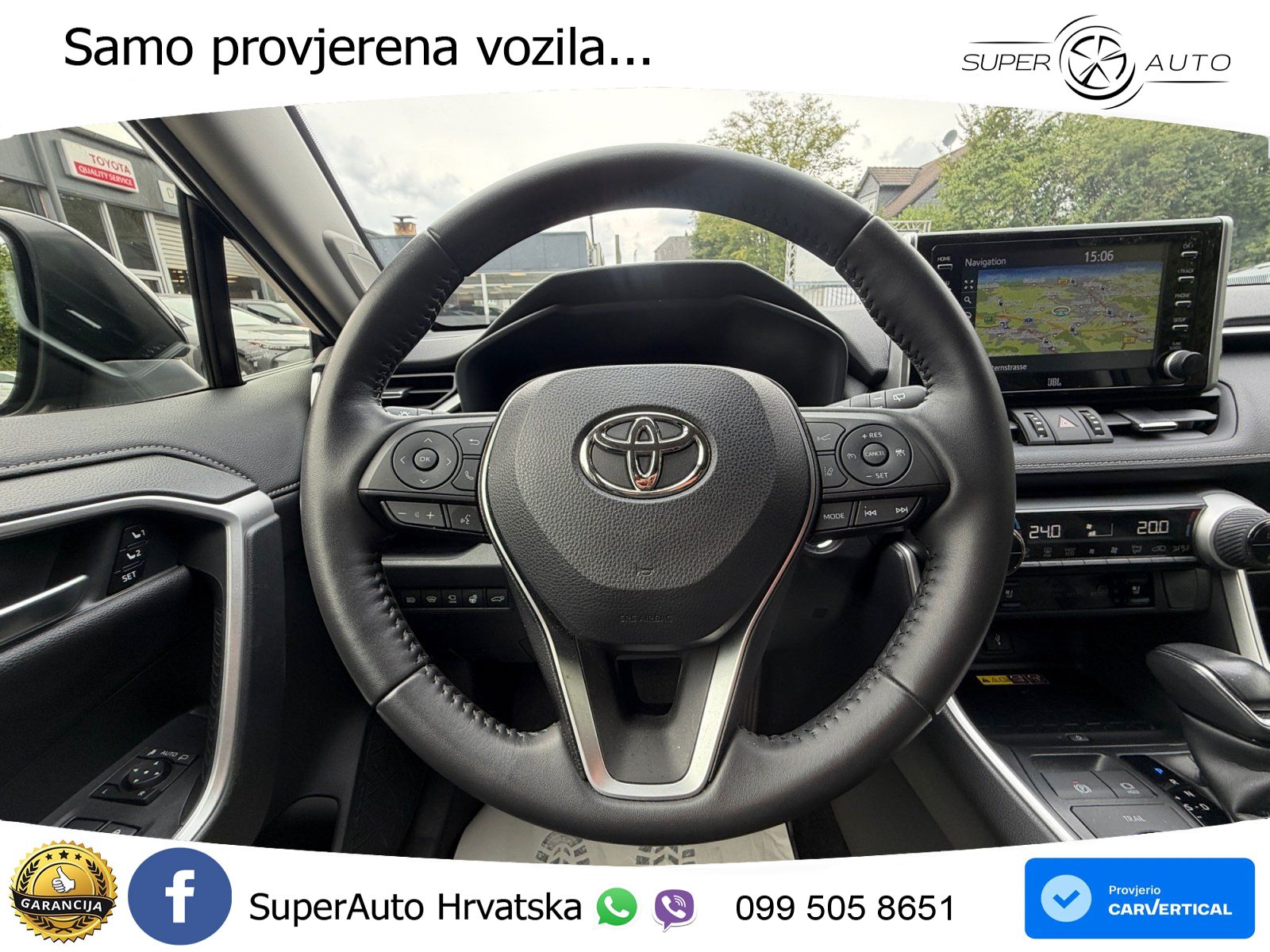 Toyota RAV4 2.5 (222 KS) Hybrid E-Four e-CVT LED+GR SJED+ACC