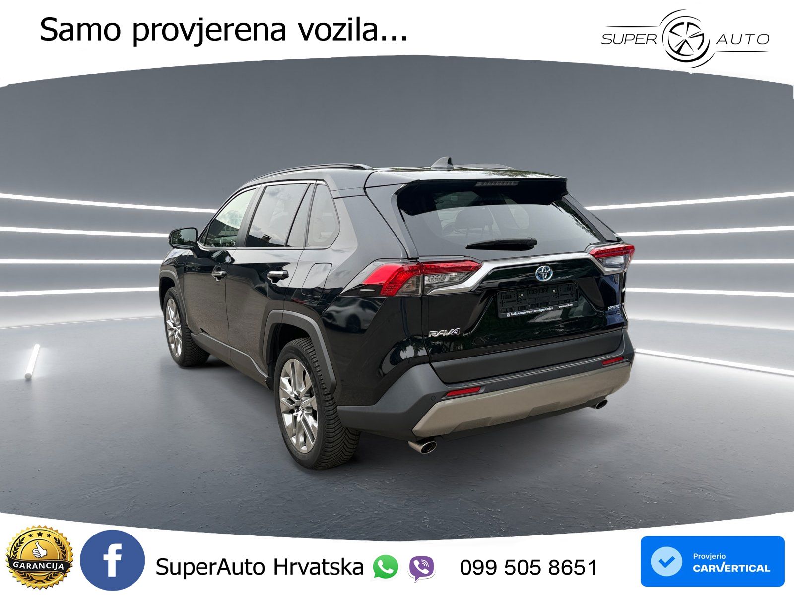 Toyota RAV4 2.5 (222 KS) Hybrid E-Four e-CVT LED+GR SJED+ACC
