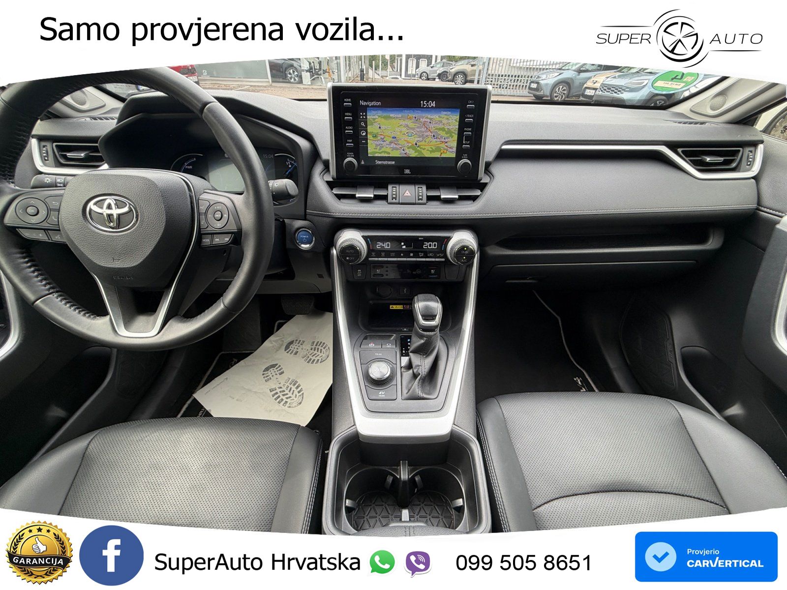 Toyota RAV4 2.5 (222 KS) Hybrid E-Four e-CVT LED+GR SJED+ACC