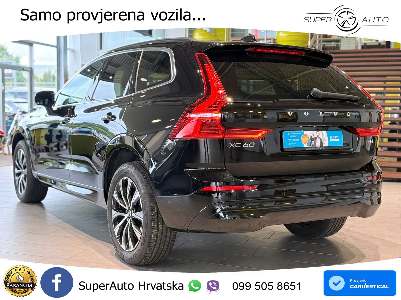 Volvo XC60 B4 Diesel FWD Geartronic LED+GR SJED+ACC