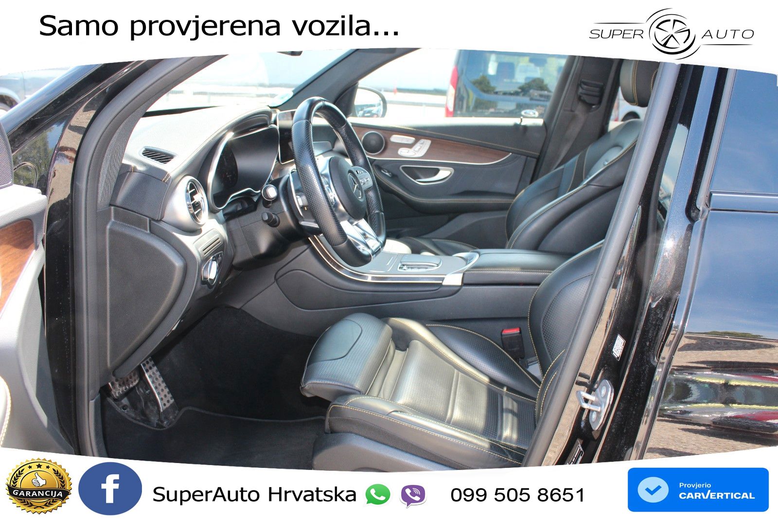 Mercedes GLC Coupe AMG 63 V8 (476 KS) 4MATIC+ MCT ZRAČNI+ACC+GR SJED+KAM