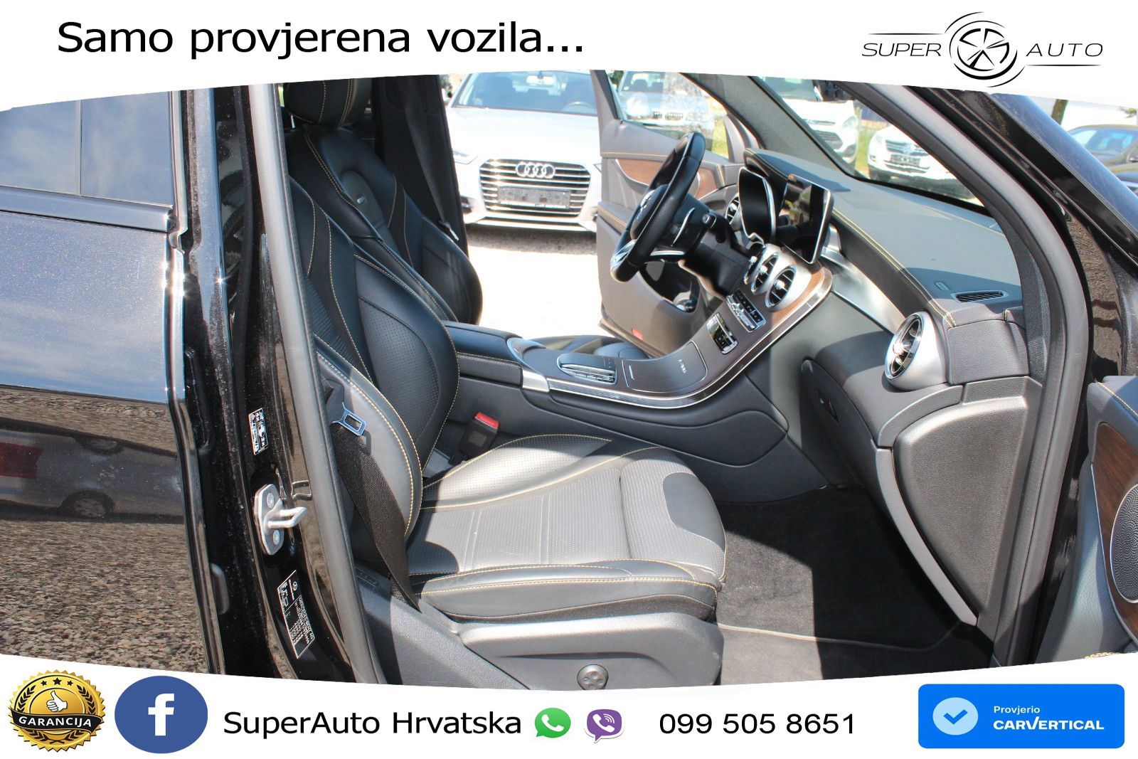 Mercedes GLC Coupe AMG 63 V8 (476 KS) 4MATIC+ MCT ZRAČNI+ACC+GR SJED+KAM