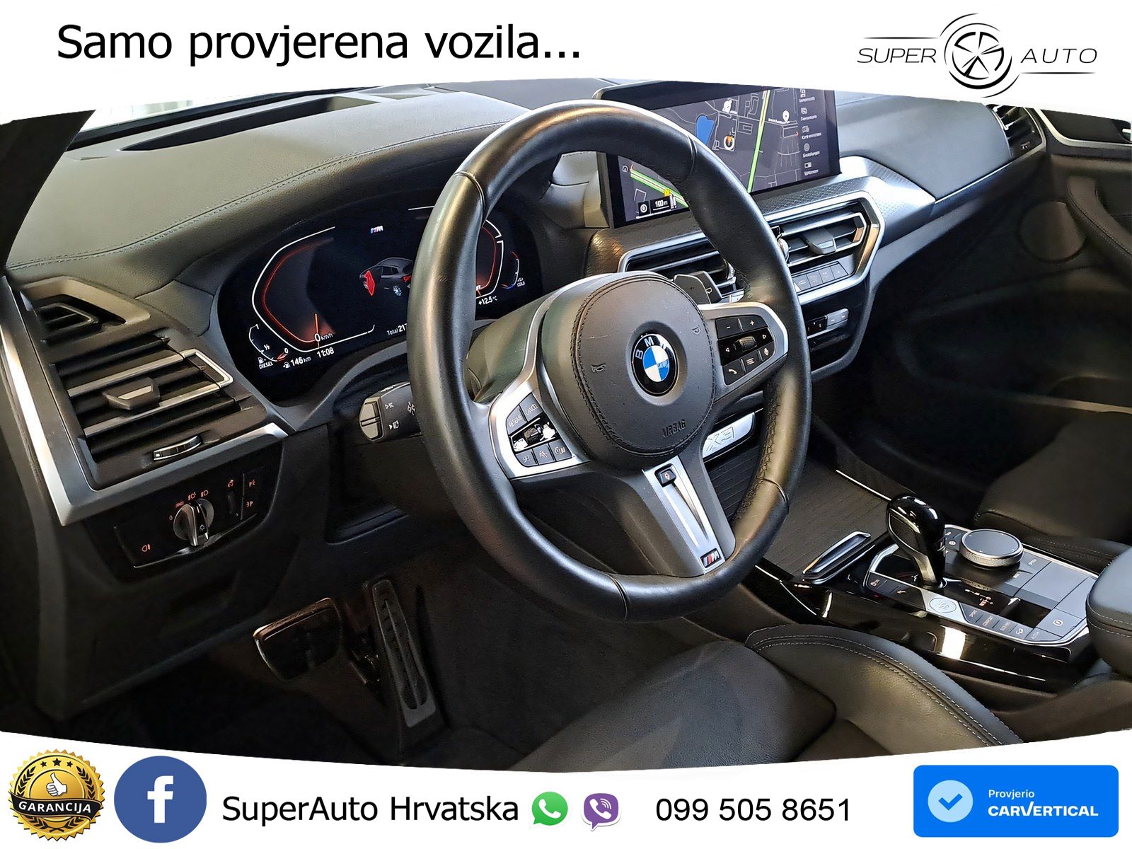 BMW X3 30d xDrive Steptronic M Sport LED+GR SJED+ACC