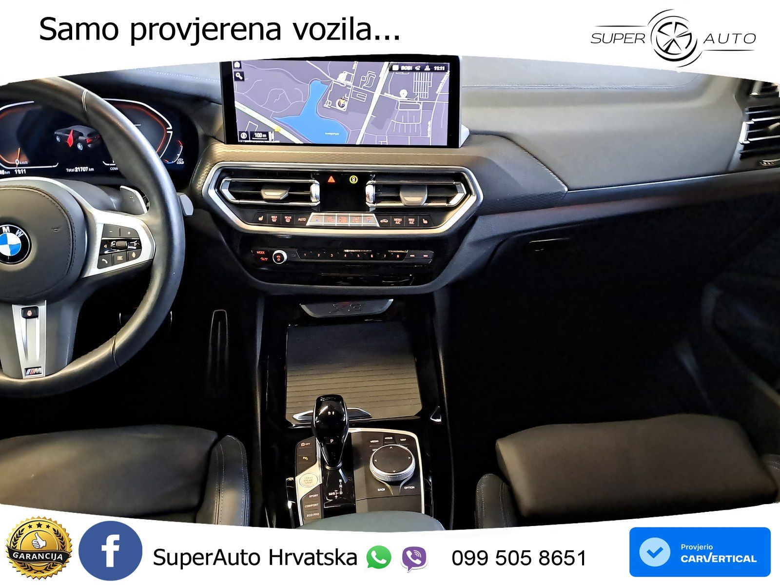BMW X3 30d xDrive Steptronic M Sport LED+GR SJED+ACC