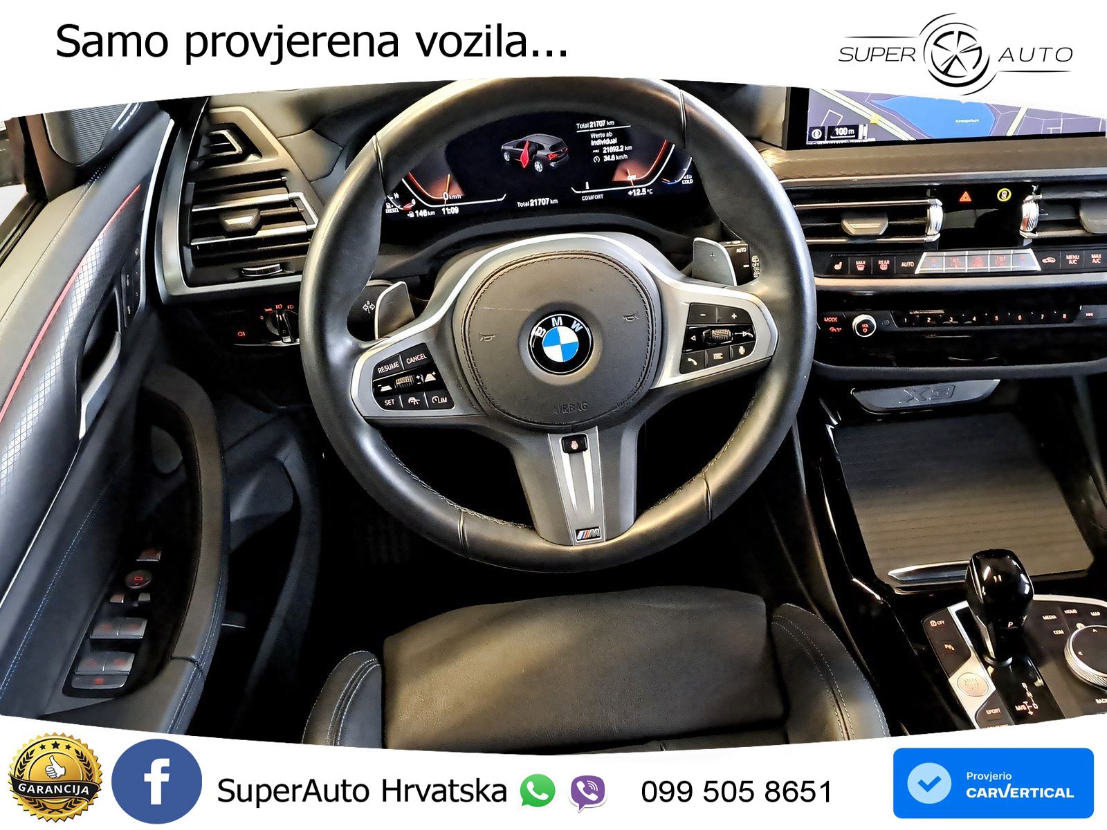 BMW X3 30d xDrive Steptronic M Sport LED+GR SJED+ACC