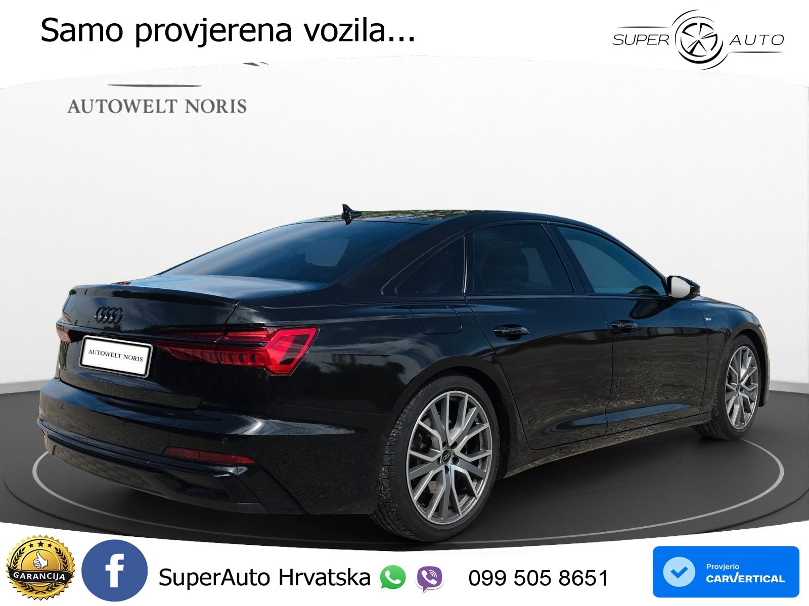 Audi A6 45 TFSI (265 KS) S tronic S line MATRIX+GR SJED+KAM