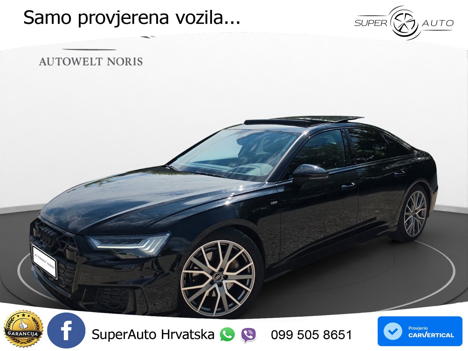 Audi A6 45 TFSI (265 KS) S tronic S line MATRIX+GR SJED+KAM