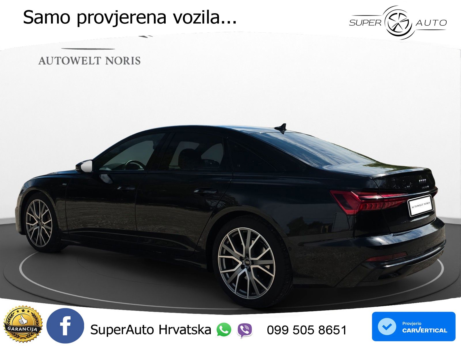 Audi A6 45 TFSI (265 KS) S tronic S line MATRIX+GR SJED+KAM