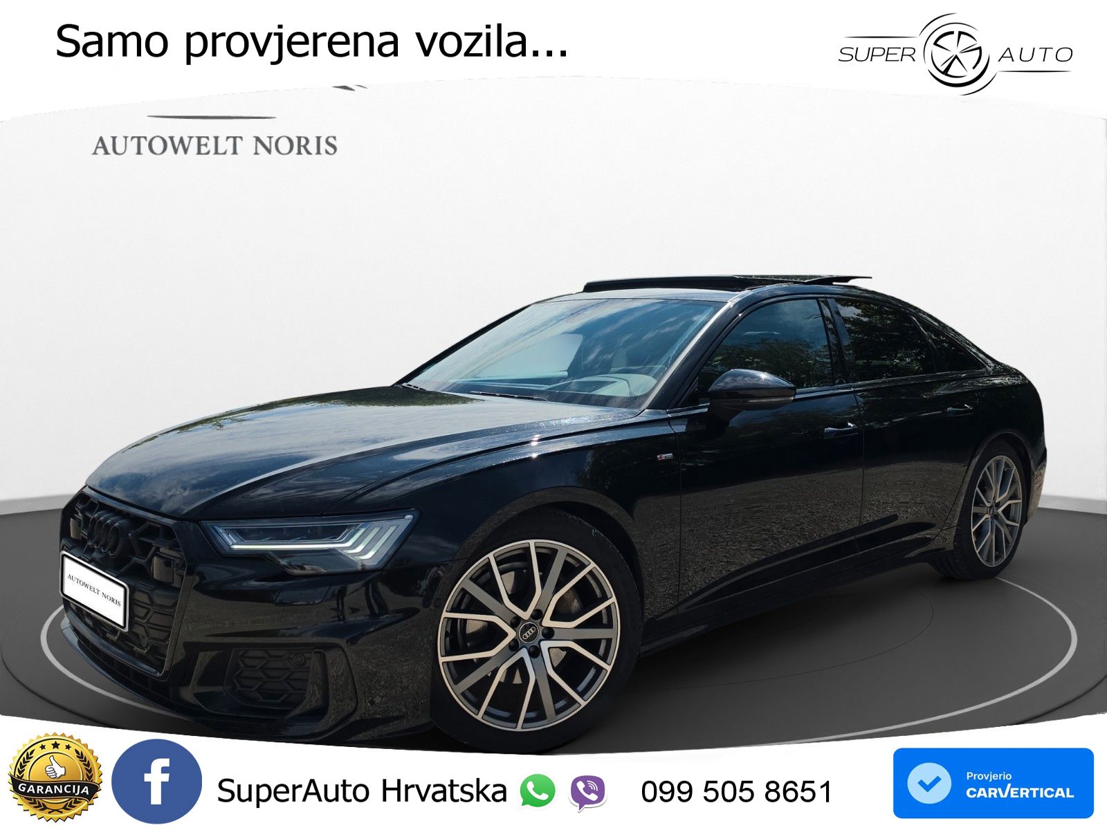 Audi A6 45 TFSI (265 KS) S tronic S line MATRIX+GR SJED+KAM