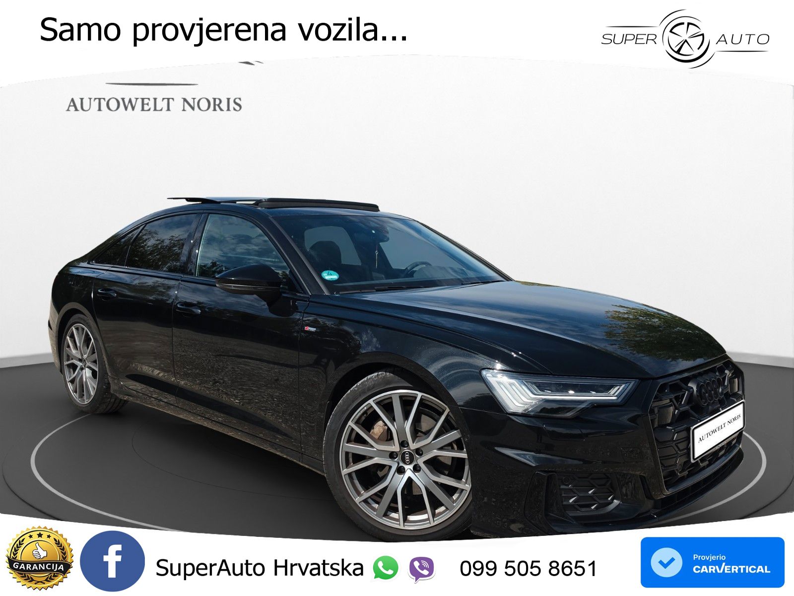 Audi A6 45 TFSI (265 KS) S tronic S line MATRIX+GR SJED+KAM