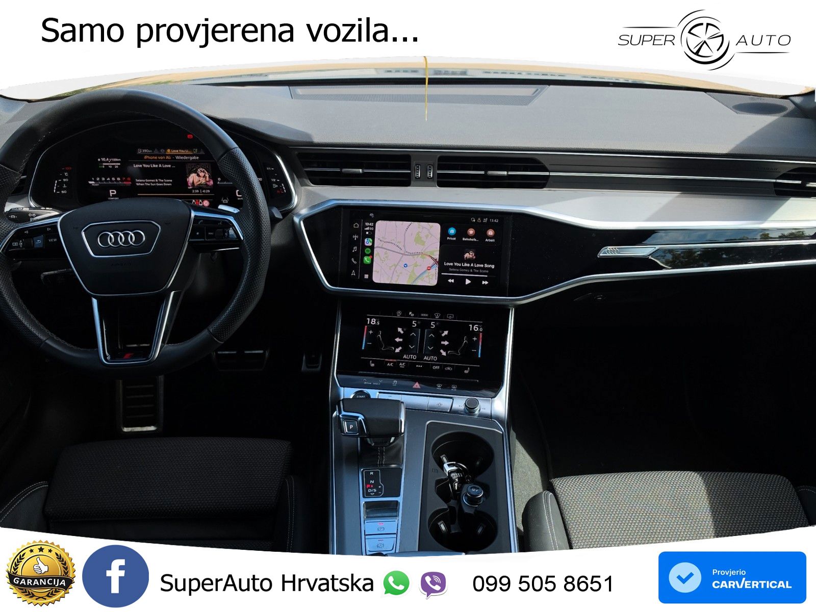 Audi A6 45 TFSI (265 KS) S tronic S line MATRIX+GR SJED+KAM