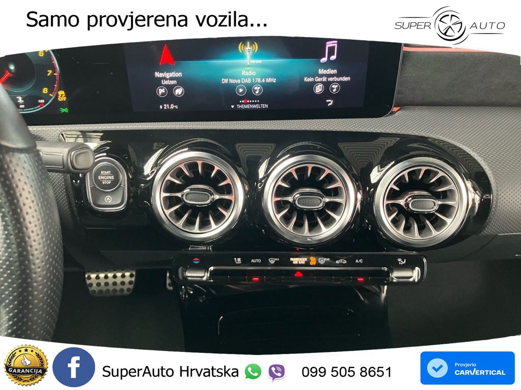 Mercedes-Benz A 200 7G-DCT AMG LED+GR SJED+ACC