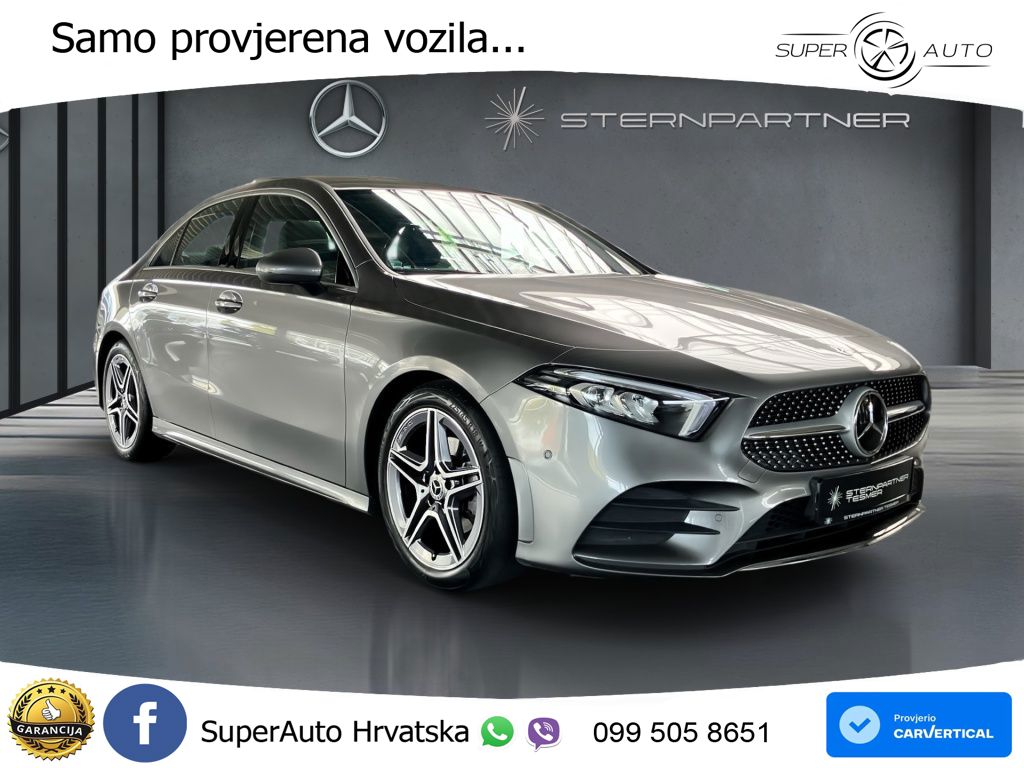 Mercedes-Benz A 200 7G-DCT AMG LED+GR SJED+ACC
