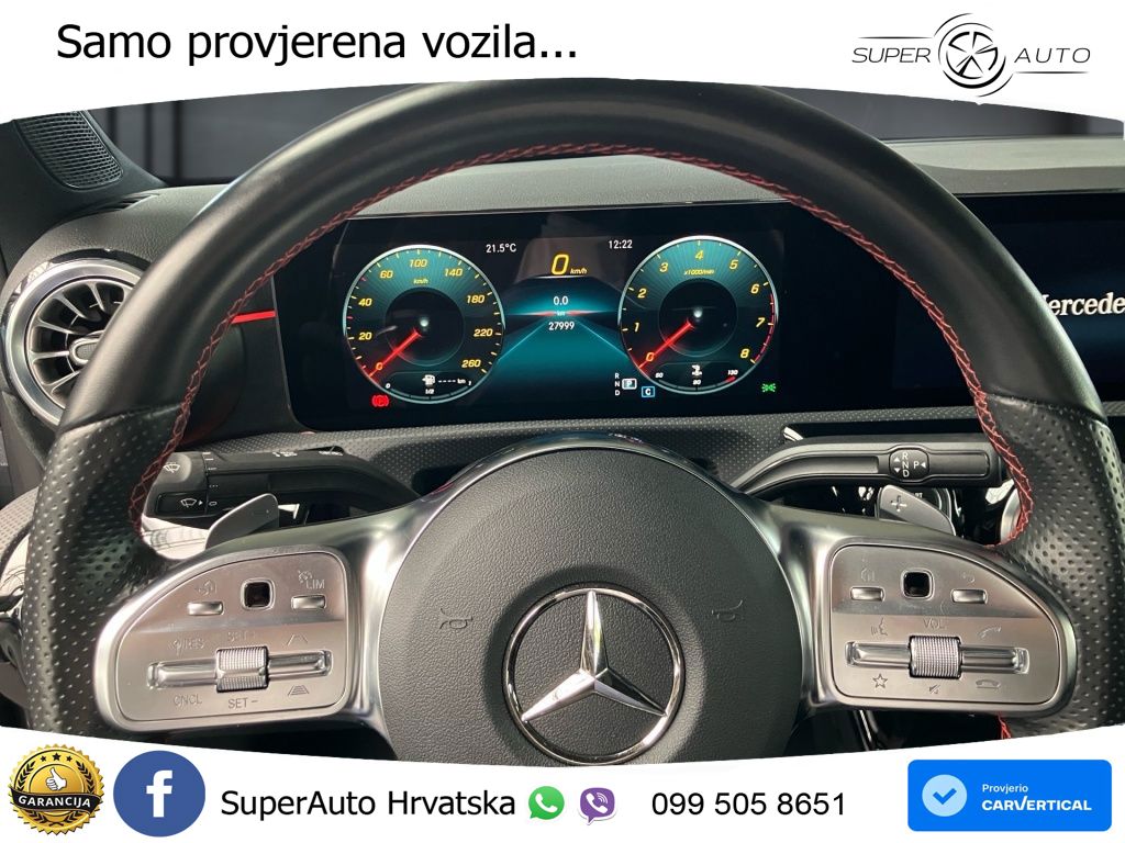 Mercedes-Benz A 200 7G-DCT AMG LED+GR SJED+ACC