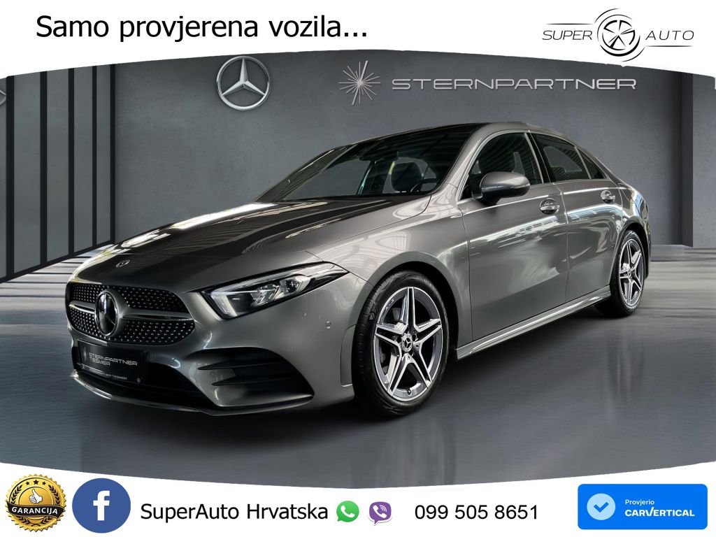Mercedes-Benz A 200 7G-DCT AMG LED+GR SJED+ACC
