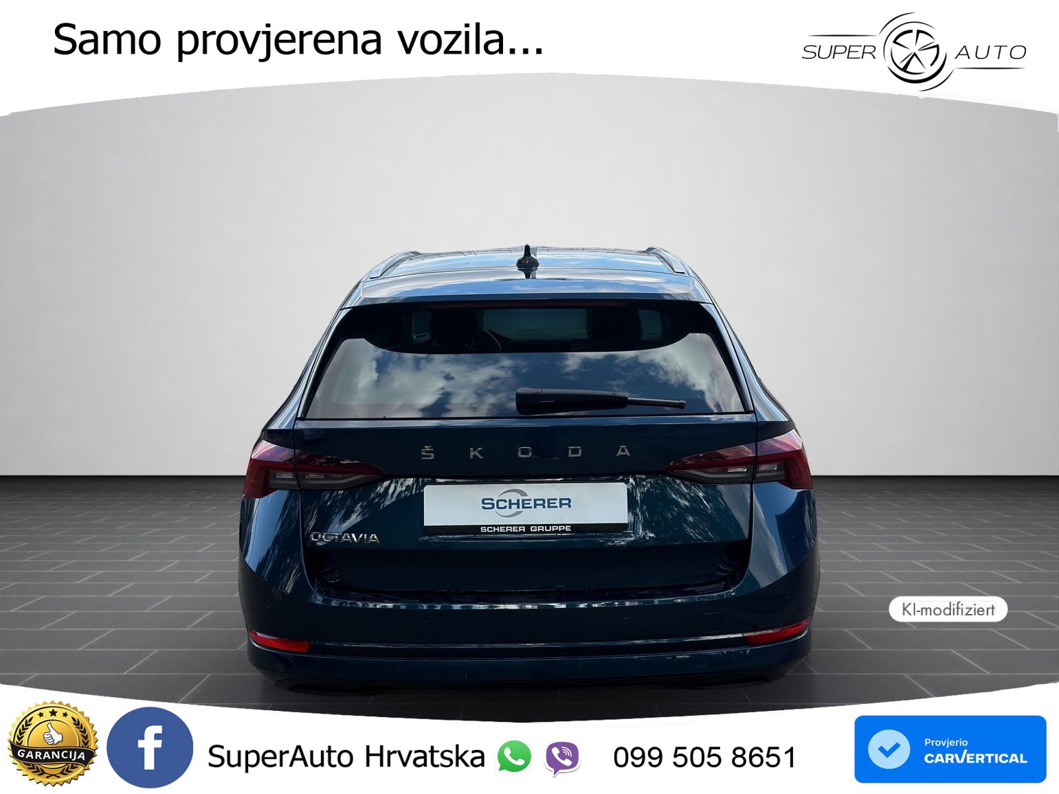 Škoda Octavia Combi 2.0 TDI (150 KS) LED+GR SJED+ACC