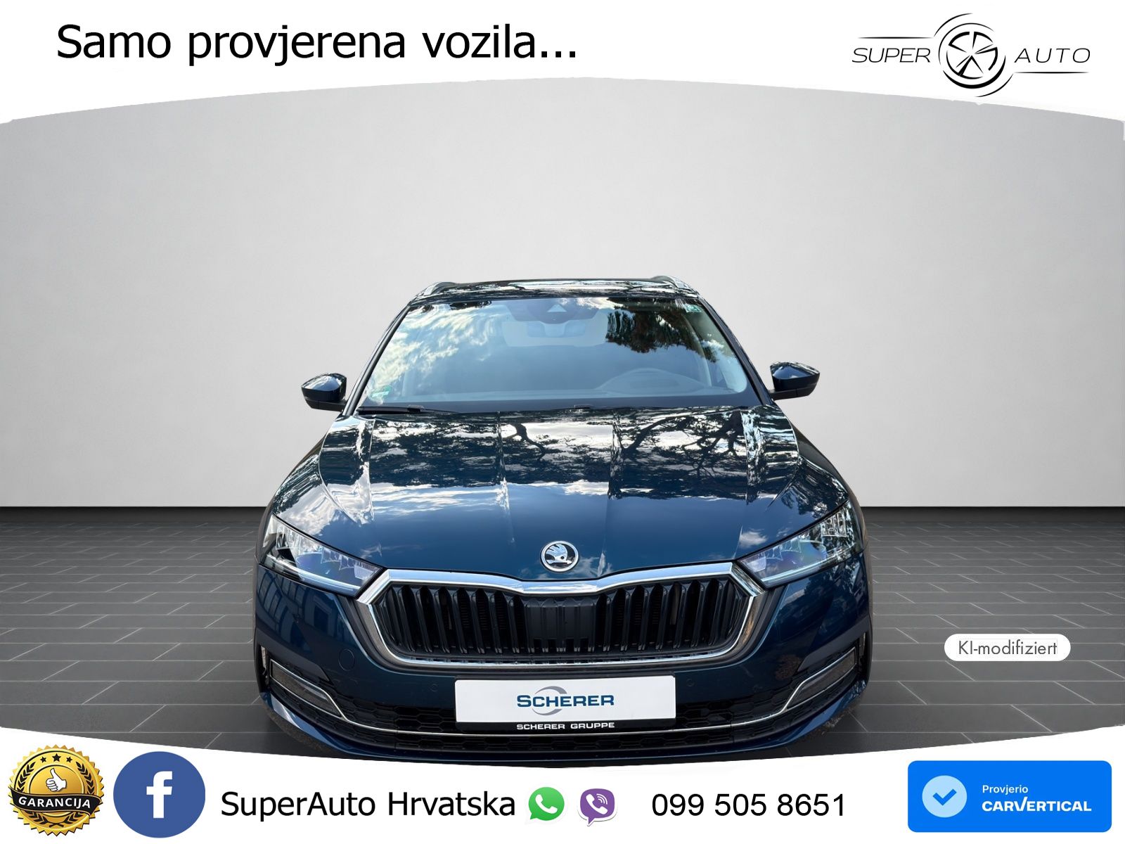 Škoda Octavia Combi 2.0 TDI (150 KS) LED+GR SJED+ACC