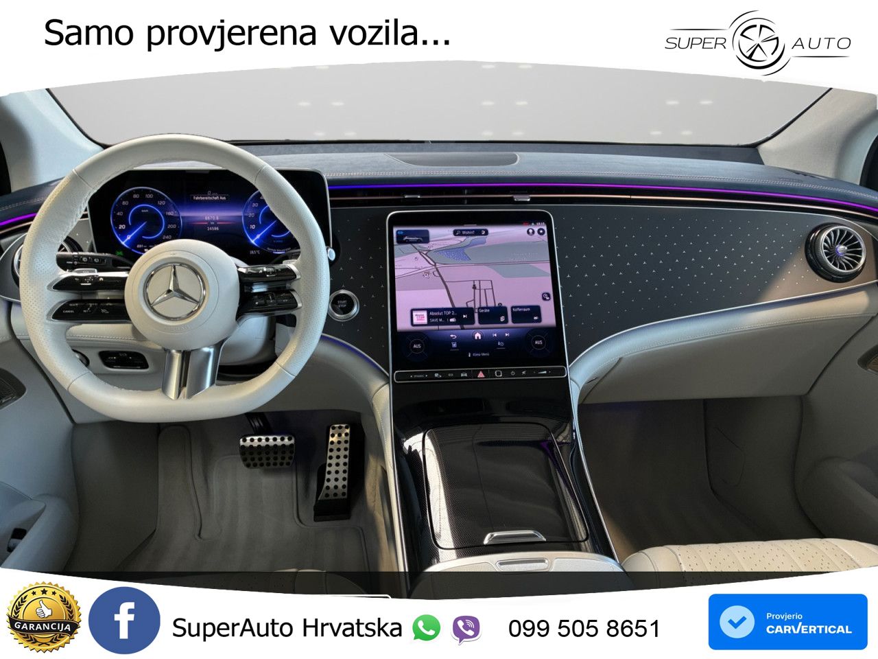 Mercedes EQE SUV 350+ 105 kWh (292 KS) AMG ZRAČNI+ACC+GR SJED+360+PANO