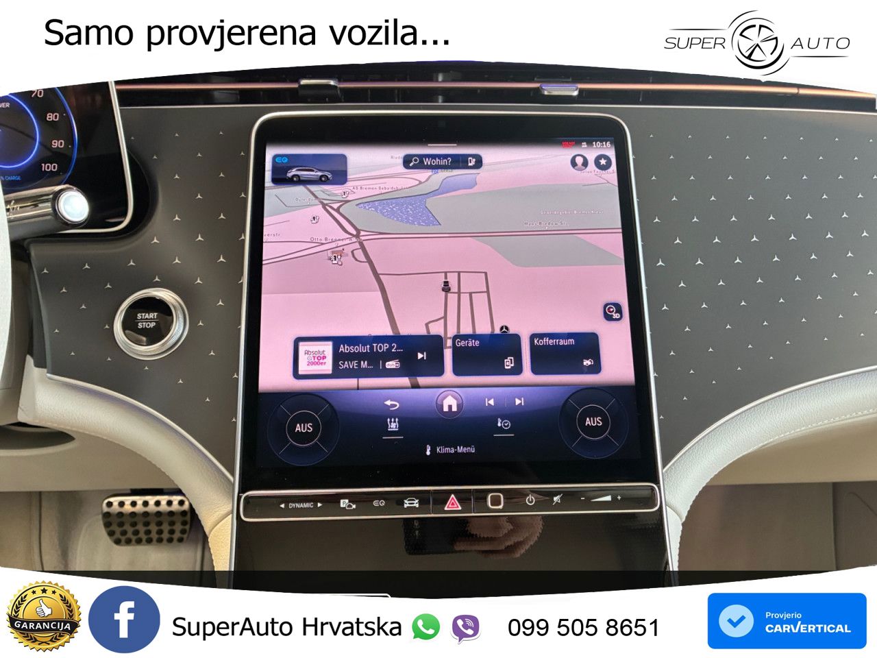 Mercedes EQE SUV 350+ 105 kWh (292 KS) AMG ZRAČNI+ACC+GR SJED+360+PANO