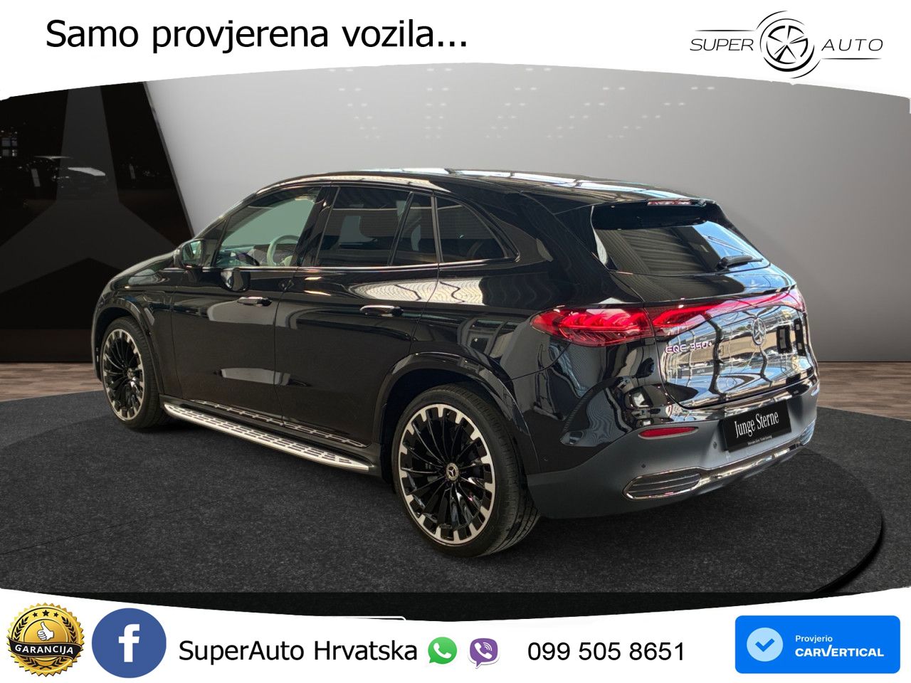 Mercedes EQE SUV 350+ 105 kWh (292 KS) AMG ZRAČNI+ACC+GR SJED+360+PANO