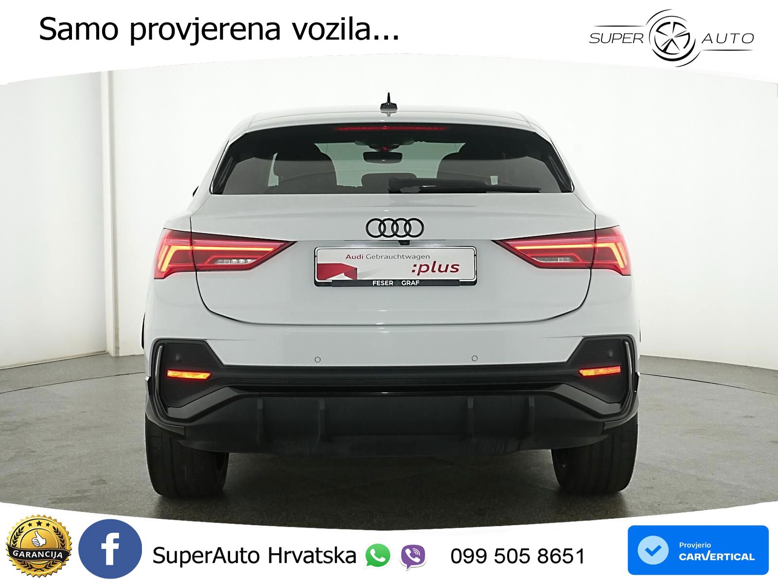Audi Q3 Sportback 45 TFSIe (245 KS) S tronic S line ACC+GR SJED+360+PANO
