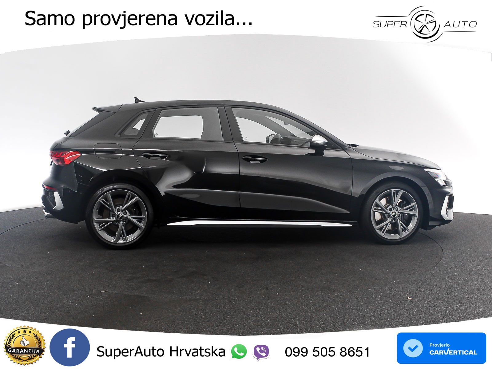 Audi S3 2.0 TFSI (310 KS) quattro S tronic LED+GR SJED+ACC