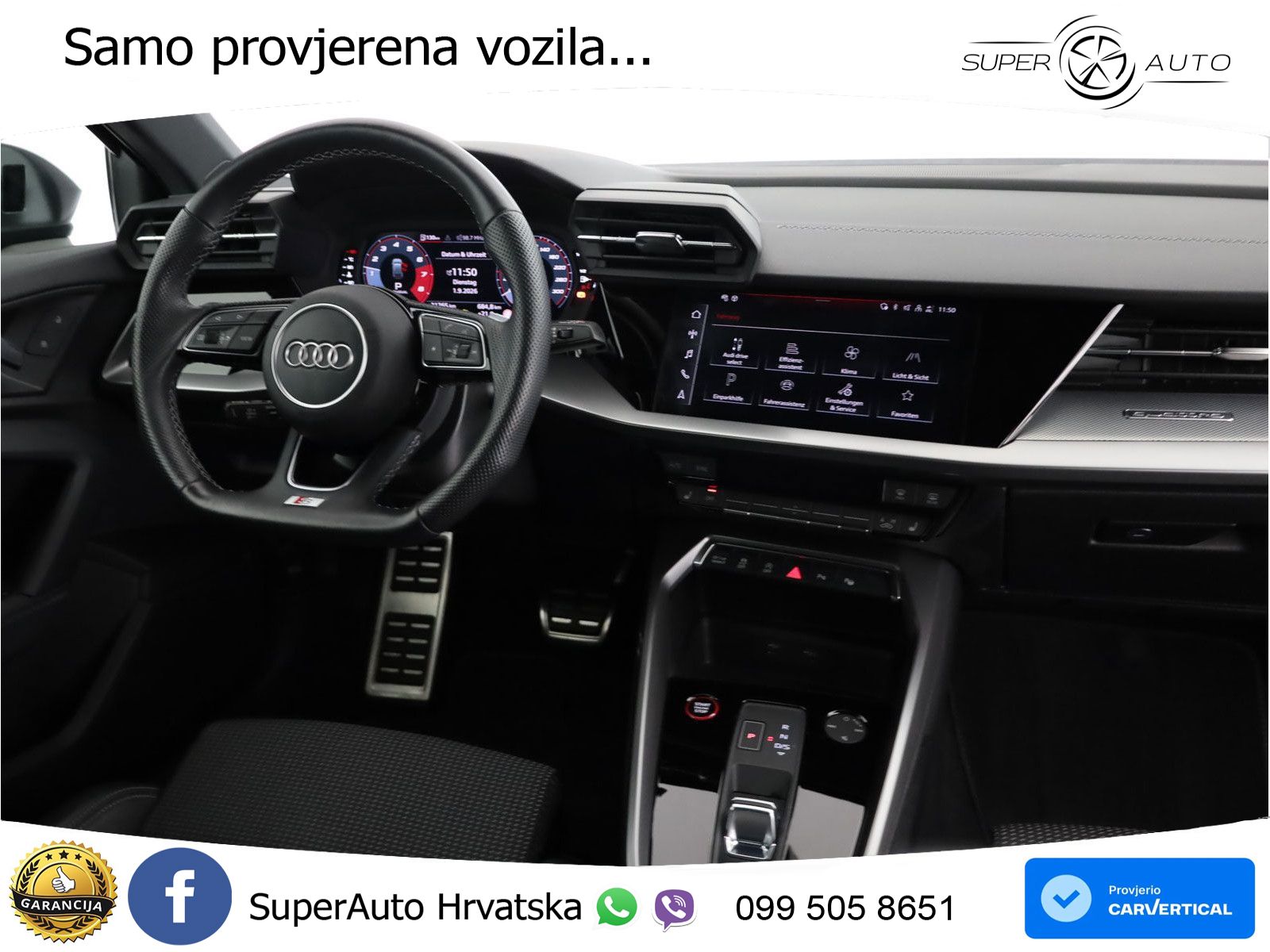 Audi S3 2.0 TFSI (310 KS) quattro S tronic LED+GR SJED+ACC