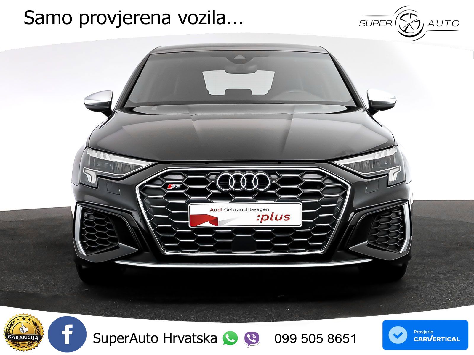Audi S3 2.0 TFSI (310 KS) quattro S tronic LED+GR SJED+ACC