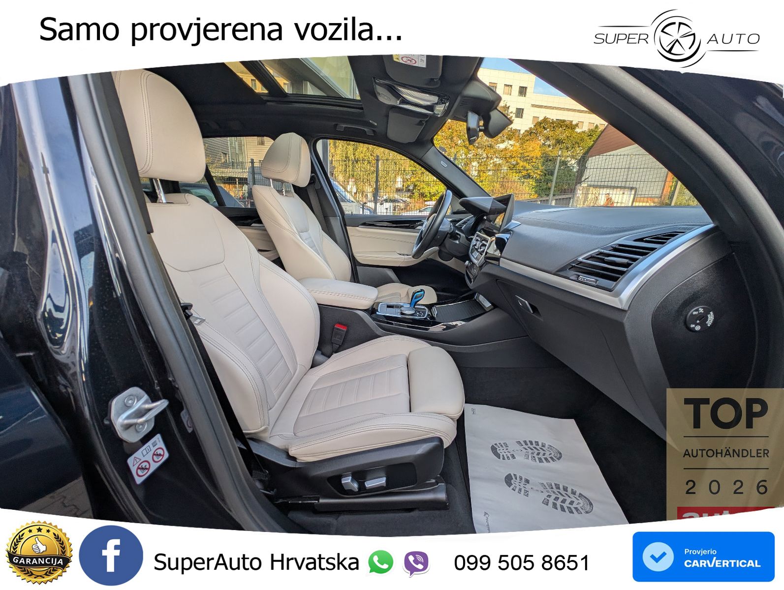 BMW iX3 80 kWh (286 KS) M Sport ACC+HEAD+GR SJED+360+PANO