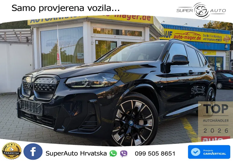 BMW iX3 80 kWh (286 KS) M Sport ACC+HEAD+GR SJED+360+PANO