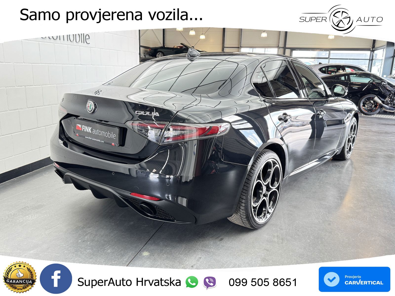 Alfa Romeo Giulia 2.0 Turbo (280 KS) Q4 Automatic LED+GR SJED+ACC