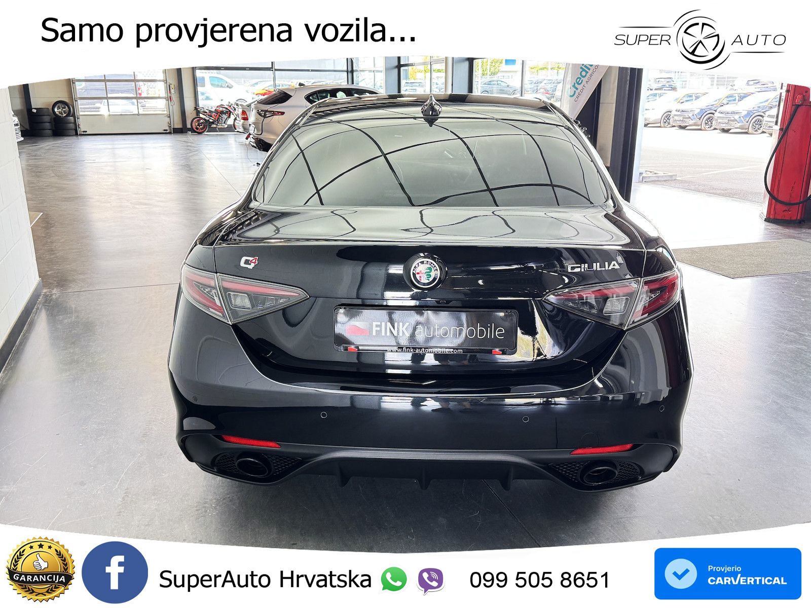 Alfa Romeo Giulia 2.0 Turbo (280 KS) Q4 Automatic LED+GR SJED+ACC