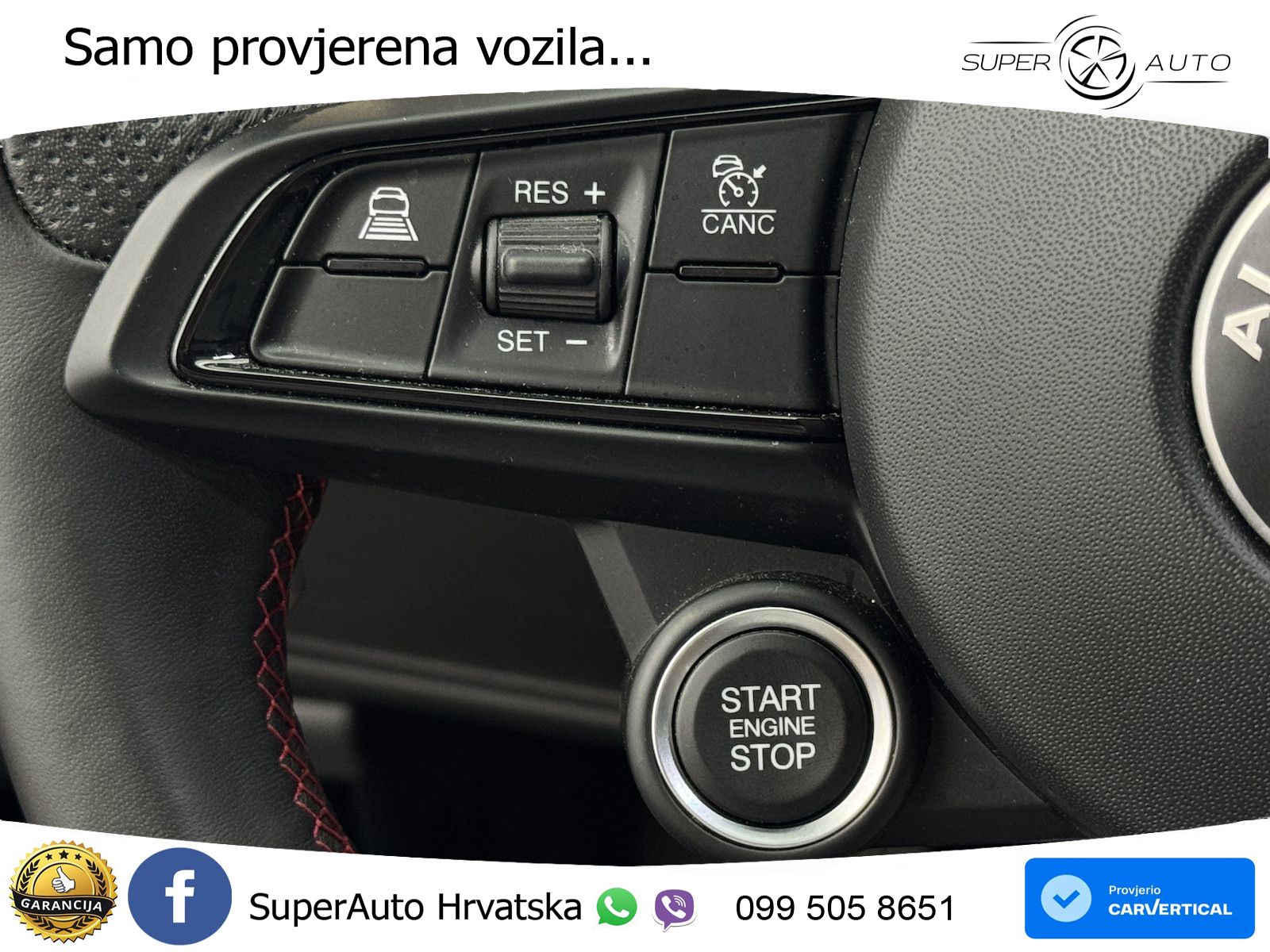 Alfa Romeo Giulia 2.0 Turbo (280 KS) Q4 Automatic LED+GR SJED+ACC