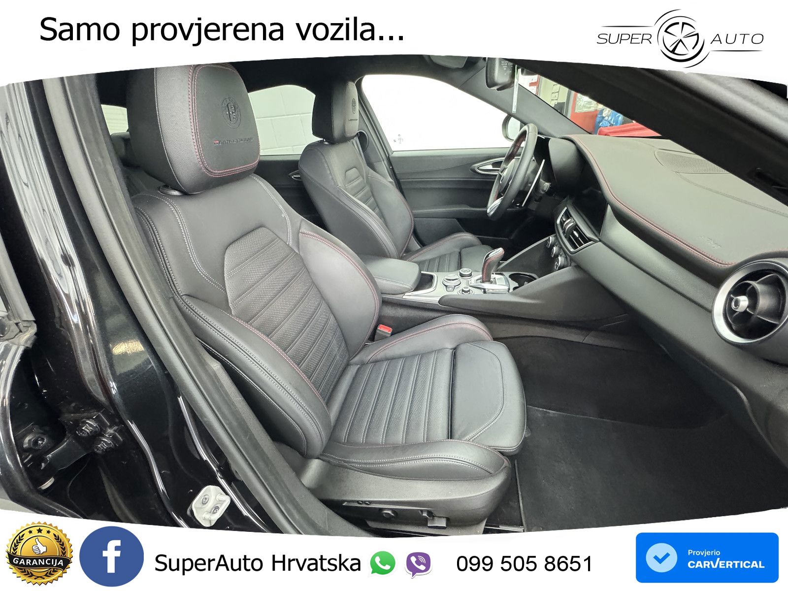 Alfa Romeo Giulia 2.0 Turbo (280 KS) Q4 Automatic LED+GR SJED+ACC