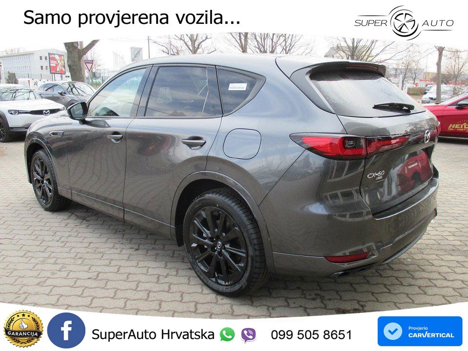 Mazda CX-60 3.3 e-Skyactiv D (254 KS) AWD Automatic MATRIX+GR SJED+KAM