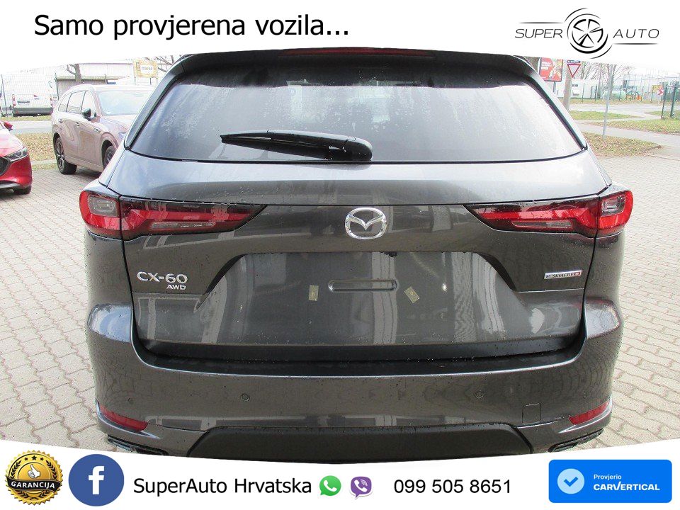 Mazda CX-60 3.3 e-Skyactiv D (254 KS) AWD Automatic MATRIX+GR SJED+KAM