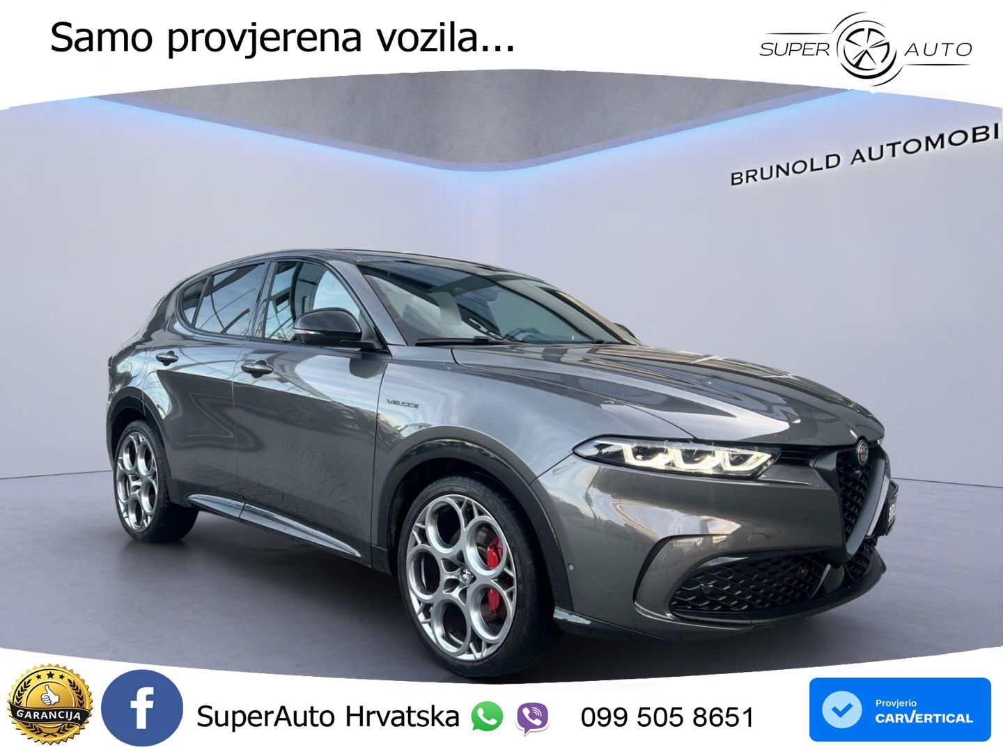 Alfa Romeo Tonale 1.5 VGT (160 KS) 48V-Hybrid TCT MATRIX+GR SJED+KAM