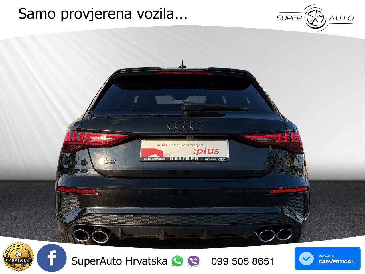 Audi S3 2.0 TFSI (310 KS) quattro S tronic MATRIX+GR SJED+KAM