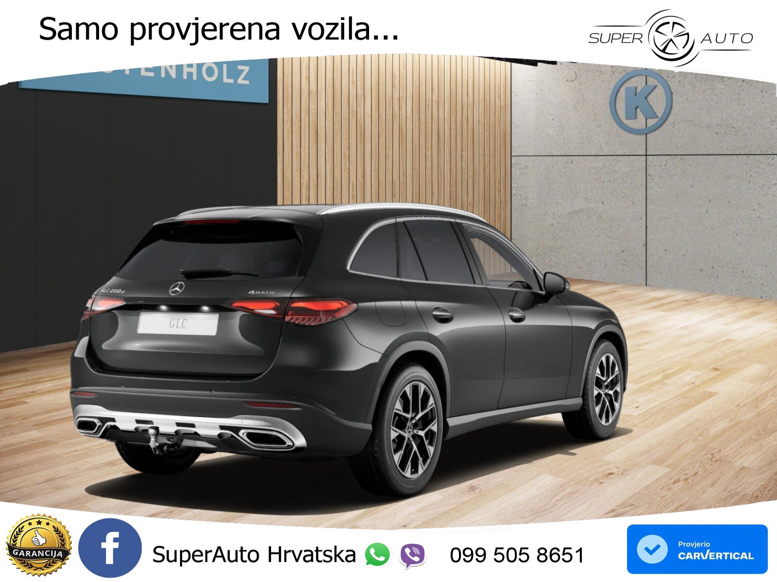 Mercedes GLC 200d (163 KS) 4MATIC 9G-TRONIC Avantgarde LED+GR SJED+ACC