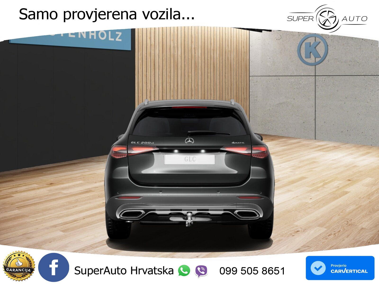 Mercedes GLC 200d (163 KS) 4MATIC 9G-TRONIC Avantgarde LED+GR SJED+ACC