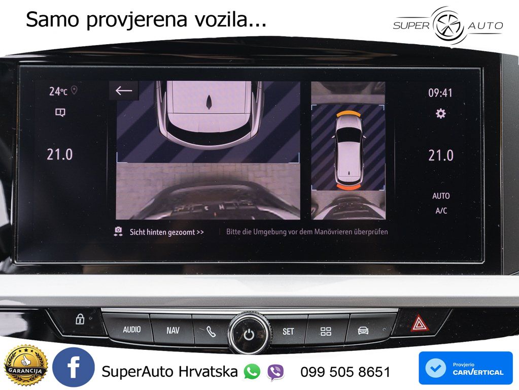 Opel Grandland 1.2i Turbo (130 KS) Automatic Elegance LED+GR SJED+ACC