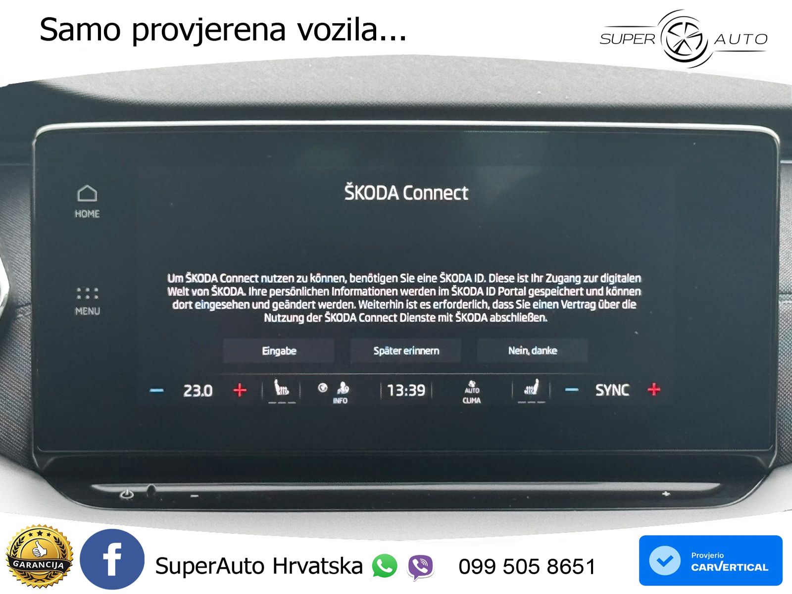 Škoda Octavia Combi 2.0 TDI (150 KS) DSG LED+GR SJED+ACC