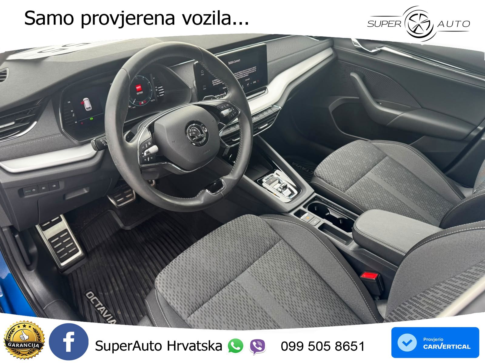 Škoda Octavia Combi 2.0 TDI (150 KS) DSG LED+GR SJED+ACC