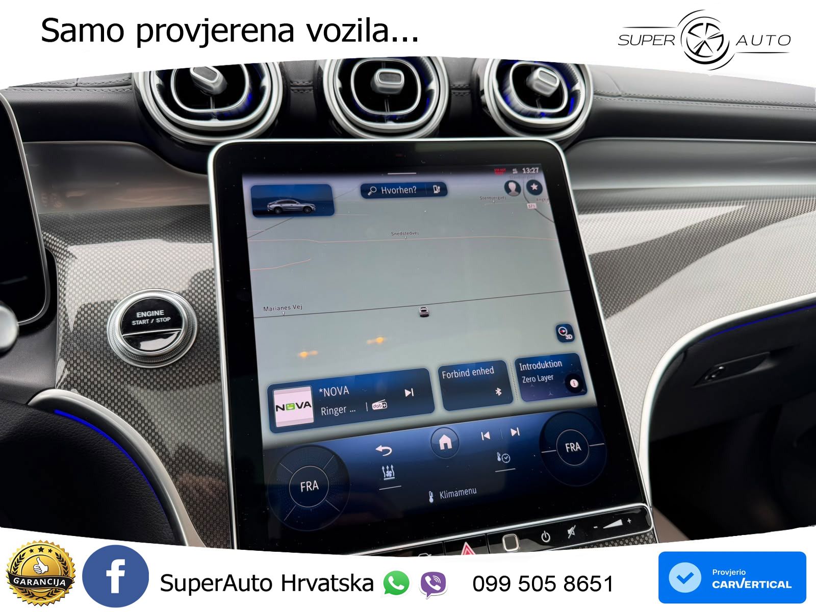 Mercedes GLC 400e (381 KS) 4MATIC 9G-TRONIC Night paket ACC+HEAD+GR SJED+360+PANO
