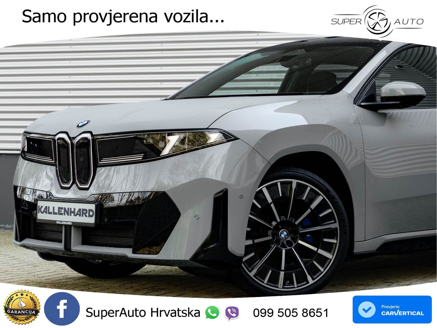 BMW iX3 50 108.7 kWh (469 KS) xDrive M Sport LED+GR SJED+ACC