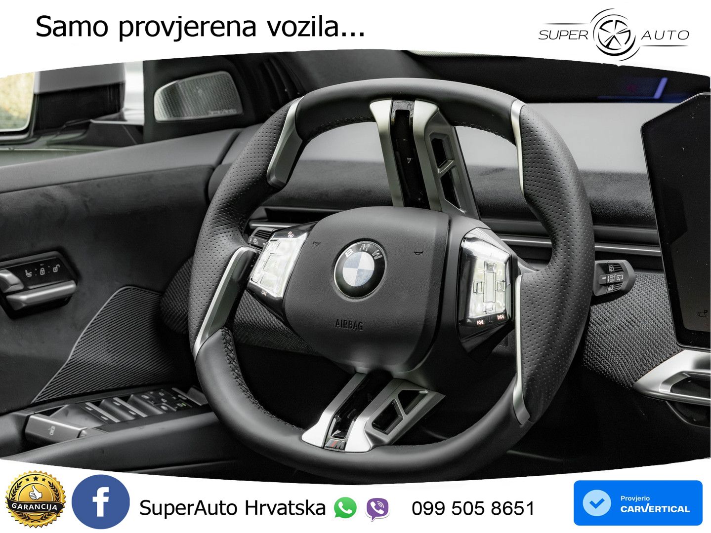 BMW iX3 50 108.7 kWh (469 KS) xDrive M Sport LED+GR SJED+ACC