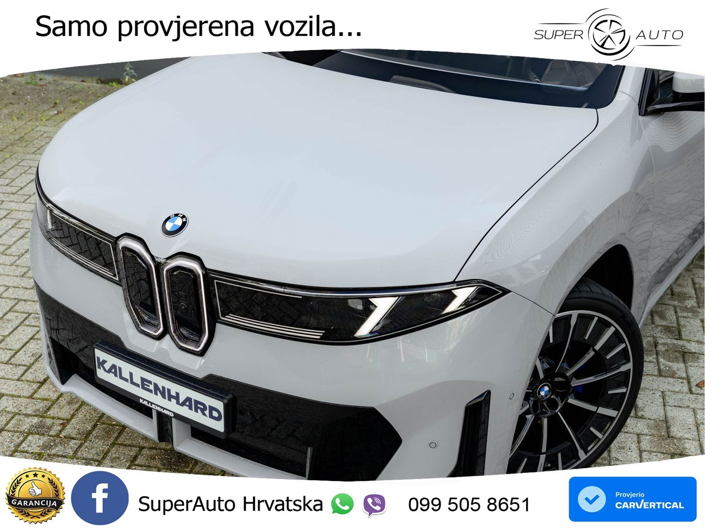 BMW iX3 50 108.7 kWh (469 KS) xDrive M Sport LED+GR SJED+ACC