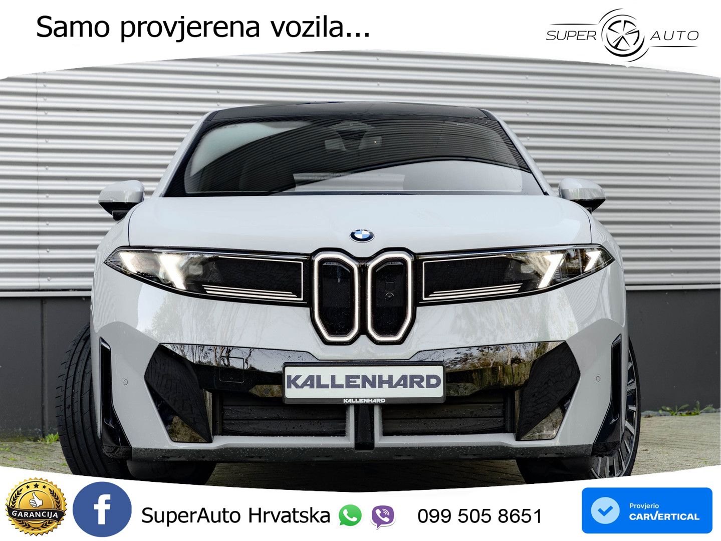 BMW iX3 50 108.7 kWh (469 KS) xDrive M Sport LED+GR SJED+ACC